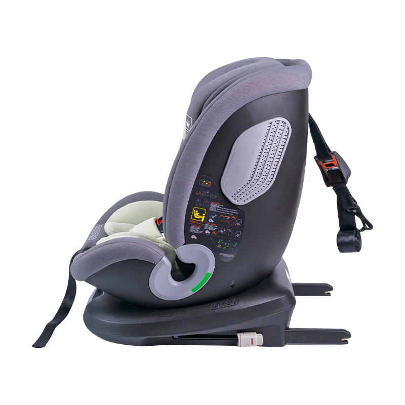 ISOFIX + summo nervo CCCLX rotationis Rearward / ante faciem I-Size Baby Car Sedem 40-150cm