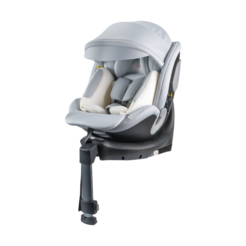 ISO FIX + auxilium crus CCCLX Rotatione Rearward/Ante infantem car sedes 40-150cm